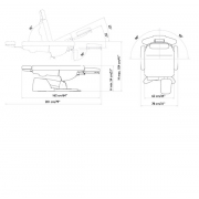 Кресло педикюрное "PODO 5"