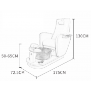 Педикюрное СПА-кресло "HZ-1019A"