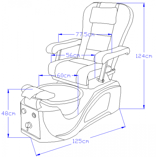 Педикюрное СПА кресло Smart