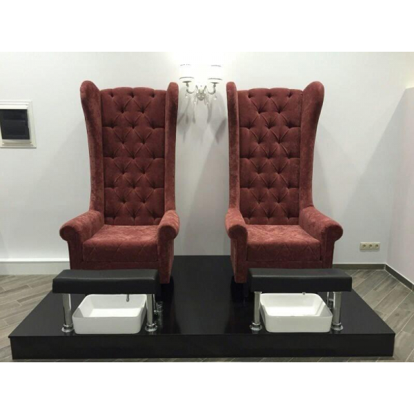 Педикюрное СПА кресло Трон высокий