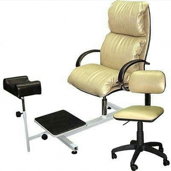 Педикюрная группа Надир Люкс со стулом для мастера Сеньор